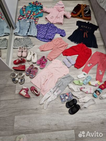 Пакет вещей с 86 до 98 размера