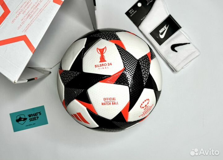 Футбольный мяч adidas Лиги Чемпионов 2024 Оригинал