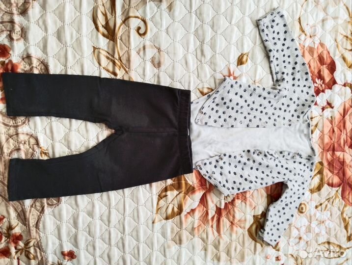 Пакет вещей на девочку 74р