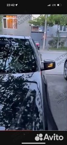 Накладка зеркала Mercedes glk