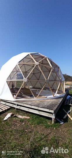 Геокупол для глэмпинга