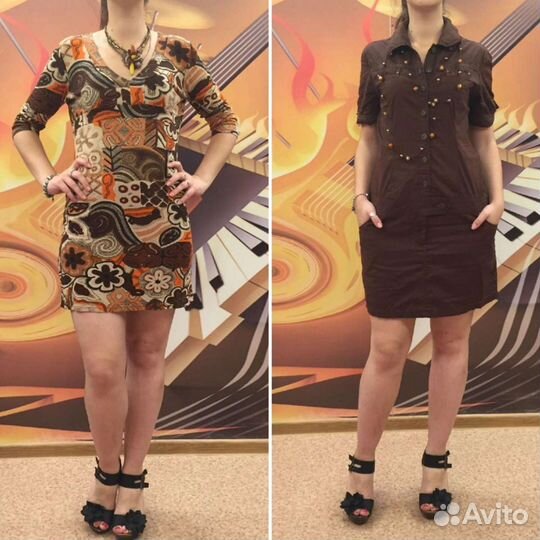 Брюки, рубашки, топы на 42-44 р-р Б/у состояние но