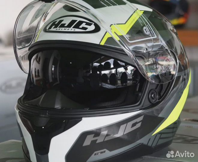 Мотошлем HJC C70 silon MC3H