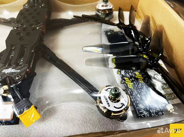 Квaдpокоптер FPV piranha 7 и 10 дюймов