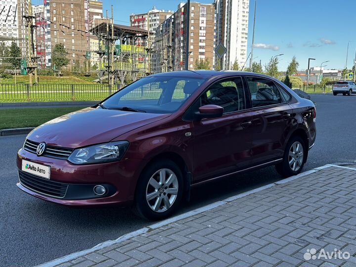 Volkswagen Polo 1.6 AT, 2012, 199 650 км