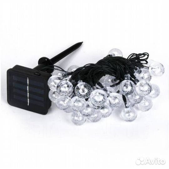 Гирлянда уличная на солнечной батарее