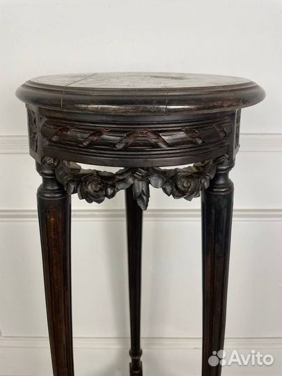 Антикварная консоль-подставка