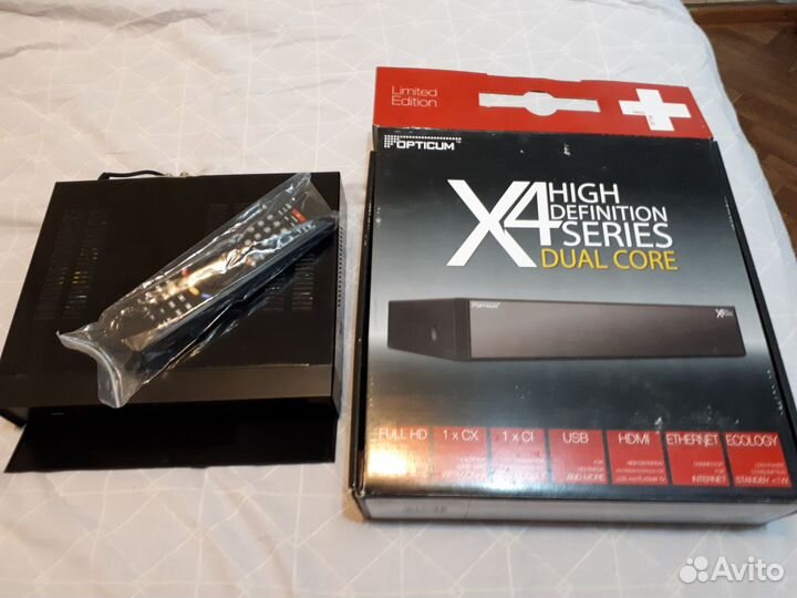 Спутниковый ресивер HD X4 Opticum