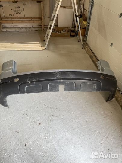 Бампер задний volkswagen touareg