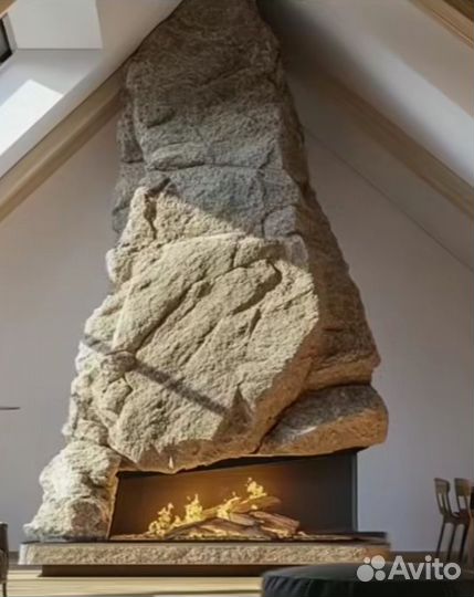 Барельеф, гипсовая лепнина, декоративные скалы