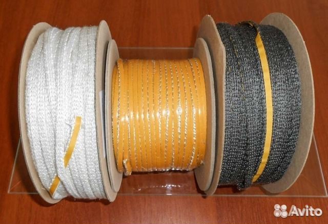 Шнур термостойкий стекловоконный