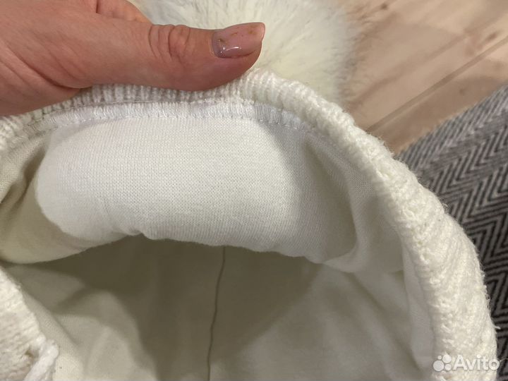 Шапка зимняя для девочки 50 52