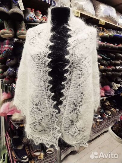 Платок шаль косынки палантин пуховые