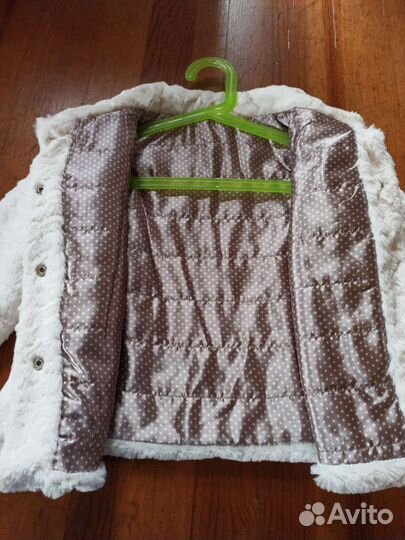 Шубка для девочки 86