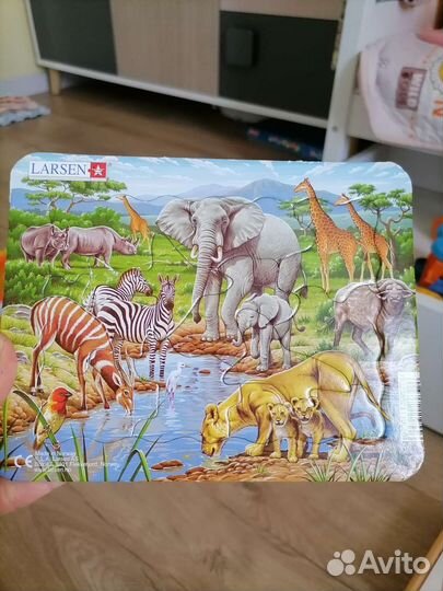 Пазлы Ларсен, 11 элементов