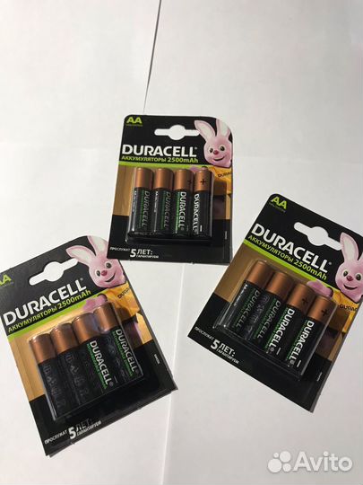 Аккумуляторы Duracell HR6 AA BL4 NI-MH