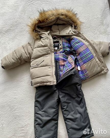 Зимний костюм для мальчика 80