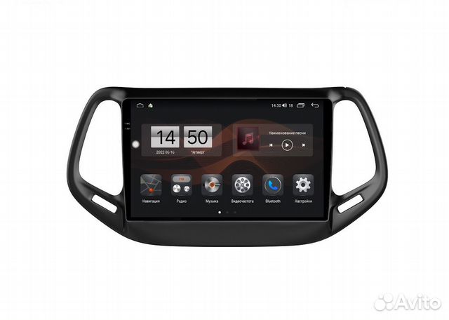 Штатная магнитола для Jeep Compass 2016+ на Androi
