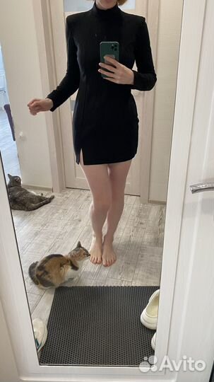 Платье трикотажное