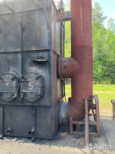 Ретортная печь для производства угля