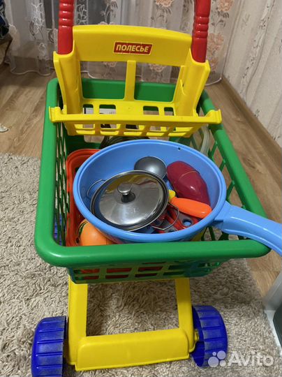 Тележка с продуктами