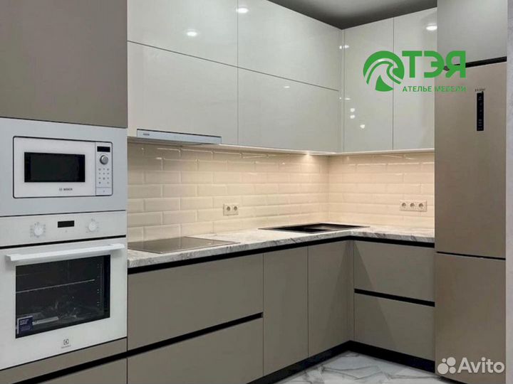 Кухня матовая