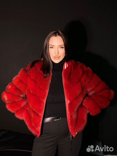 Шуба из куницы