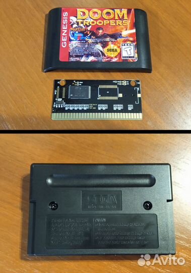 Картриджи для Sega Mega Drive