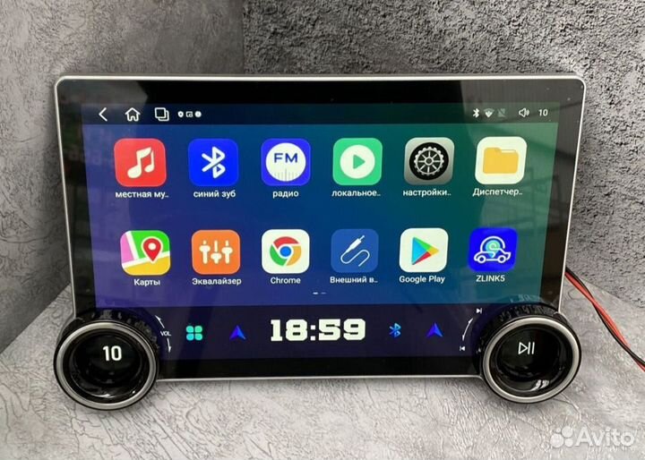 Магнитола android 2к 10 ядер 4+64гб
