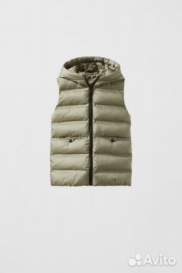 Жилетка утепленная Zara детская 120 140 152