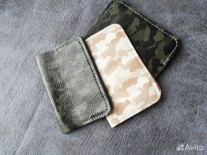 Обложка для паспорта из натуральной кожи