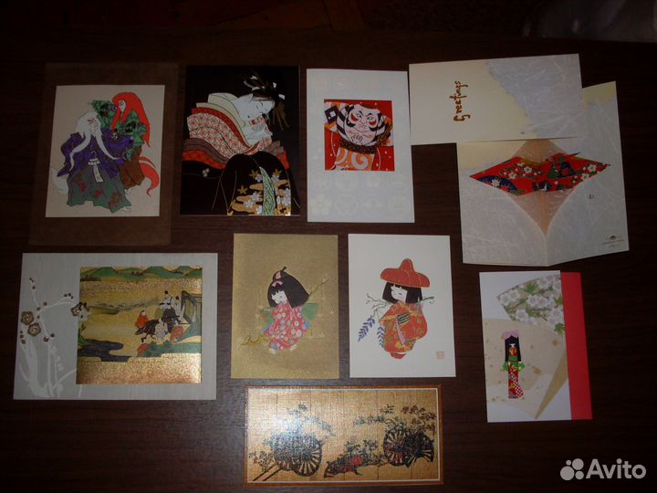 Открытки - мультики, японские комиксы и детские