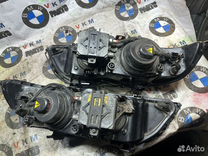 Фары передние бмв Е39 ксенон в сборе до рест