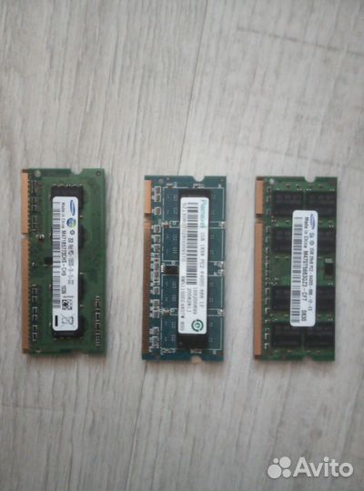 Планки оперативной памяти