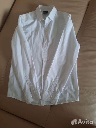 Рубашка школьная на мальчика 146