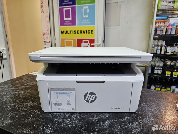Мфу лазерный HP M141a (12 стр пробег)