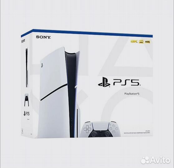 Sony playstation 5 slim с дисководом gen 4