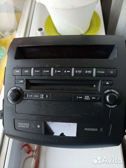 Магнитола штатная митсубиси аутлендер xl