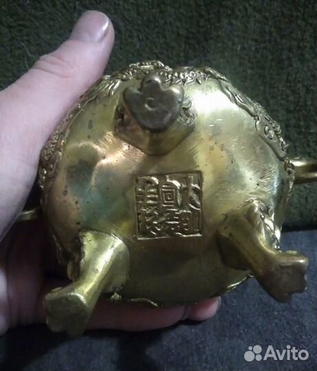 Курильница для благовоний бронза