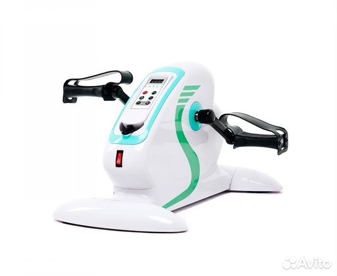Мини велотренажер c электроприводом педалей
