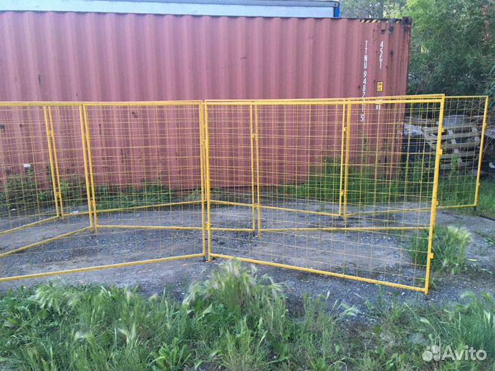 Строительные ограждения. Аренда