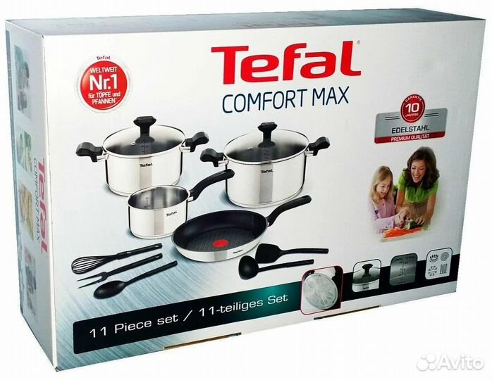 Набор посуды tefal