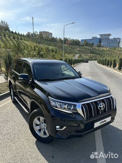Toyota Land Cruiser Prado 2.8 AT, 2018, 80 605 км