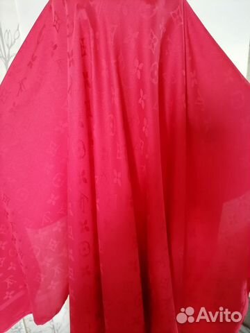 Платок Louis Vuitton,95х95,тонкий шелк