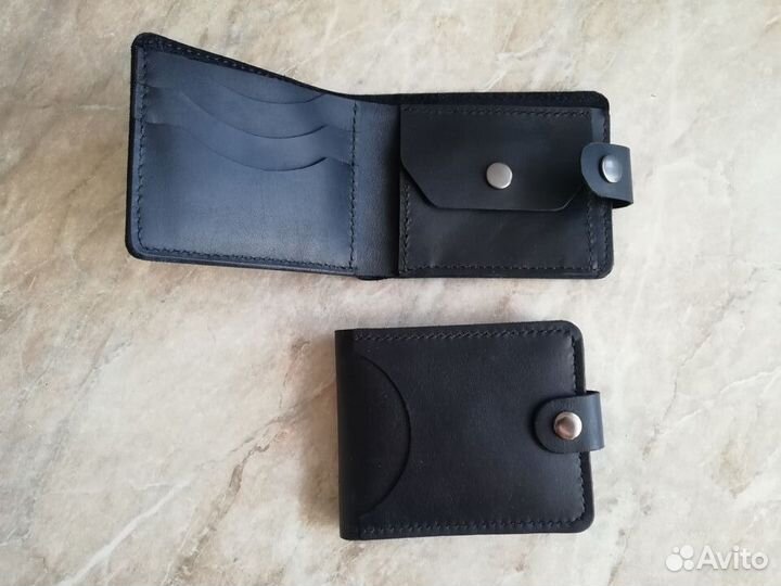 Портмоне мужской натуральная кожа ручная работа