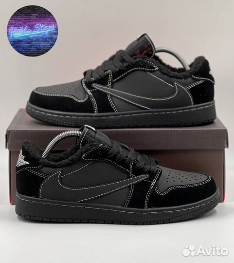 Travis Scott x Air Jordan 1 Low OG SP Black Phanto