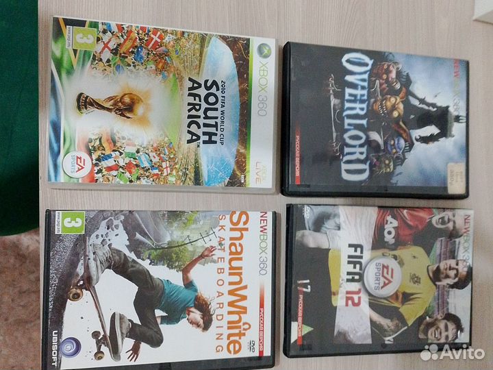 Диски на Xbox 360