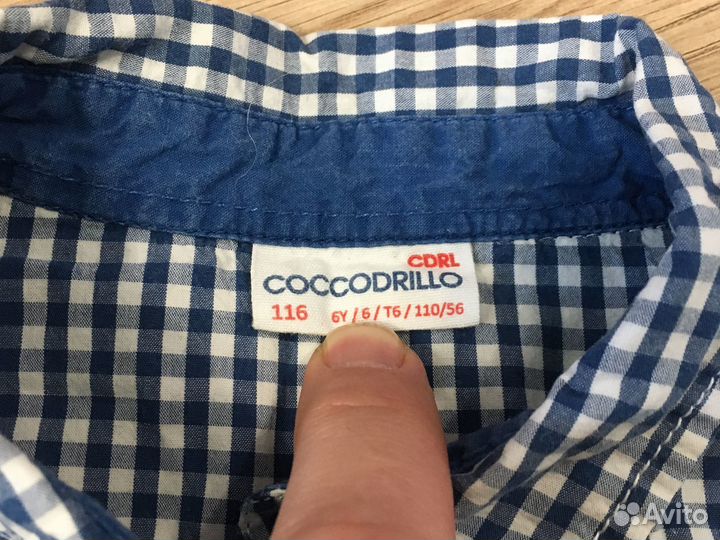 Рубашка на мальчика 116