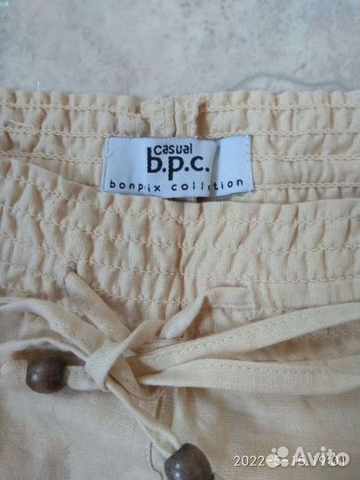 Женские льняные шорты новые