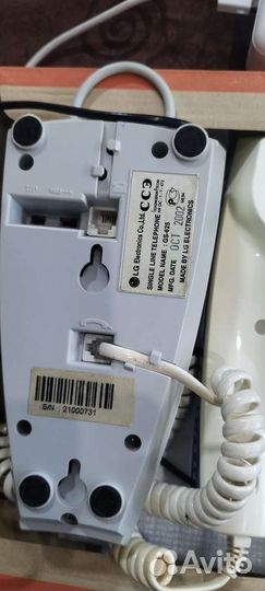 Телефон кнопочный стационарный